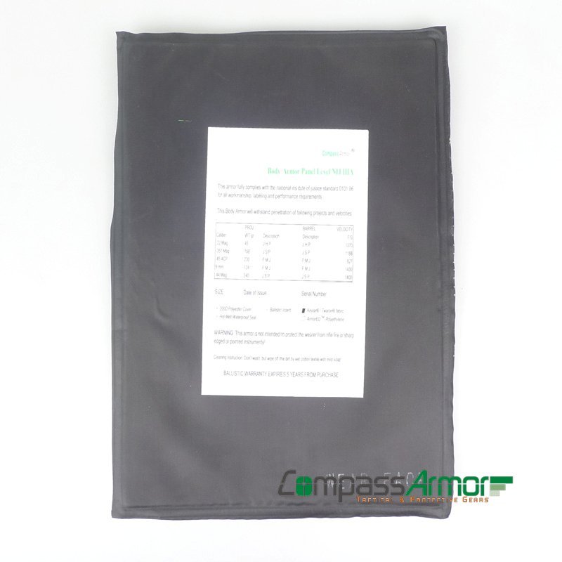 Bulletproof Backpack Insert - NIJ Level 3A